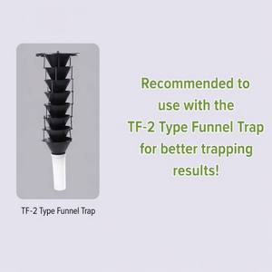 Hangzhou Pheromon Breitspektrum-Rindenkäferfalle aus massivem Kunststoff mit Lockstoffkartusche GX1 TF2 - Product Image 2