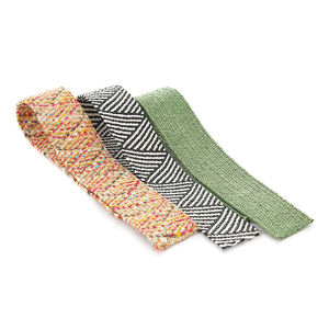 Cinta tejida de rafia PP bohemia al por mayor, estilo liso y estampado para decoración de bolsos, zapatos, sombreros, prendas y artesanías. - Product Image 2