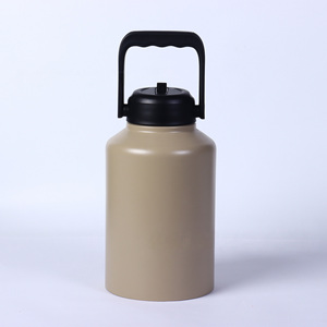 Carafe isotherme en acier inoxydable 128 oz, design sans BPA, double paroi isolée sous vide, bouteille d'eau en acier inoxydable 3 L - Product Image 6