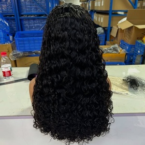 วิกผมบราซิลแบบใส 13*4  ลอนน้ำ  ความหนาแน่นสูง  ผมแท้ 100%  ซุปเปอร์ดับเบิ้ลดรอน  แบบมัดขายส่งขนาดเล็ก - Product Image 3