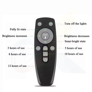 Lampadaire solaire d'extérieur en aluminium étanche avec télécommande - Product Image 2