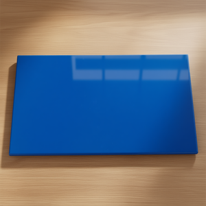 Planche à découper en plastique bleu Shorbull, bloc de découpe en PC rectangulaire de 4 cm d'épaisseur pour la cuisine à domicile, utilisation au restaurant, durable et lavable au lave-vaisselle - Product Image 2