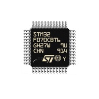 Stm32f070cbt6 Chip Memori Mcu Pengontrol Merek Baru dan Asli Stm32f Stm32f070 Stm32f070cbt6tr Stm32f070cbt6