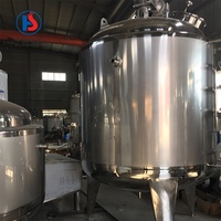 Cuve de mélange à double enveloppe en acier inoxydable Huashang de qualité alimentaire pour le traitement des boissons et des produits chimiques