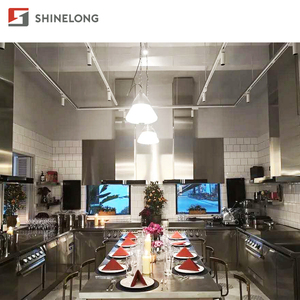 Attrezzatura professionale commerciale della cucina del ristorante gamma di cottura del bruciatore del <span class=keywords><strong>Gas</strong></span> 4/6 <span class=keywords><strong>con</strong></span> il <span class=keywords><strong>forno</strong></span> - Product Image 4