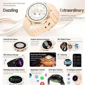 2026 New HD X2 Mini Smart <b>Watch</b> AMOLED Display Wristwatch 4GB Local Storage IP68 Waterproof Women Smartwatch with Call Function - Product Image 5