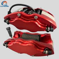 Nouvel ensemble de plaquettes de frein en aluminium à 4 pistons de marque Caracing/OEM - Système de freinage haute performance pour véhicules de course 100 % testé