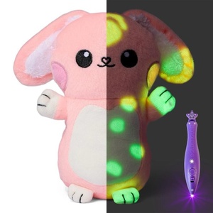 Nuovo Arrivo GlowBabies Mini Bambola Luminosa al <span class=keywords><strong>Buio</strong></span>, Giocattolo Morbido in Tessuto di Cotone Fluorescente, Peluche Antistress e Confortevole - Product Image 1