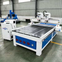 Máquina de Grabado y Tallado CNC de Doble Husillo y 4 Ejes Jinan Mosencnc 1325, Máquina de Corte CNC para Madera, MDF, Acrílico y Aluminio