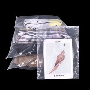 Sacchetti Trasparenti in PE Richiudibili con Zip per Imballaggio Abbigliamento, Disponibili all'Ingrosso in Varie Misure - Product Image 4