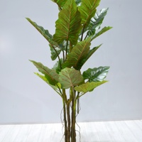 Pohon Palem Buatan PE Hijau dan Pot Bonsai dengan Semak dari Pemasok Cina - Ramah Lingkungan dan Tahan Lama untuk Dekorasi Dalam & Luar Ruangan