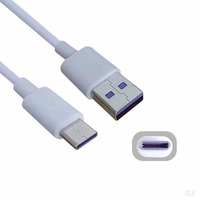 Câble de charge rapide USB Type-C vers Type-C 3A 1M avec gaine en PVC pour appareil photo, ordinateur, écouteurs