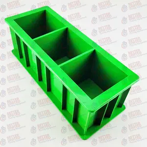 50 Mm Cube Plastic Drie Gang Cube Cement Mortel Schimmel