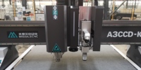 Machine de routeur cnc 1325 avec système de caméra ccd couteau oscillant coupant cnc routeur pour panneau de mousse Kt etc