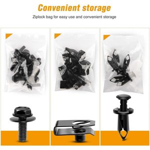 35Pcs <b>Car</b> Engine Skirt Mudguard <b>Clips</b> For Nissan Infiniti Fasteners Repair Replacement Parts - Product Image 3