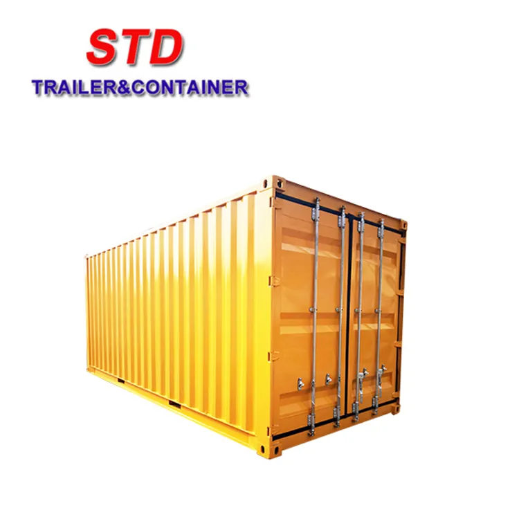 Preços baratos Recipiente Do Mar 20 Ft Navio De Alto Cubo 20 Footer Container 20Ft Para Venda