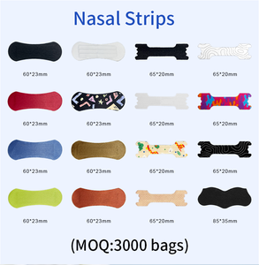 CE Certification Cotton Herbal Athletic Nasal Strips Anti Snoring Nose Strips Manufacturer | <strong>Improve</strong> Sleep and Nasal Breathing - Product Image 3