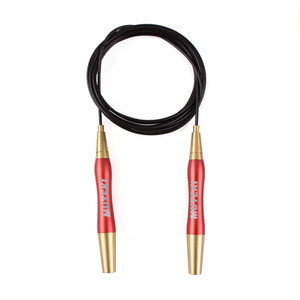 Cuerda de saltar ajustable Muteki con cable de acero y mango de acero inoxidable para entrenamiento físico - Product Image 2