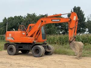 Excavadora de Ruedas Usada Doosan DH210W-7 de Alta Calidad en Stock, Bajo Precio, Original Doosan DX60W DX150W - Product Image 3
