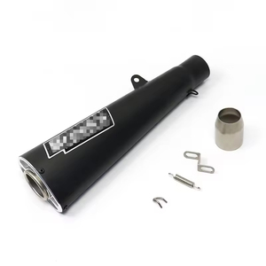<span class=keywords><strong>Silencieux</strong></span> d'échappement universel en acier inoxydable pour moto <span class=keywords><strong>Cafe</strong></span> <span class=keywords><strong>Racer</strong></span> pour HP2 Racing Nouveau <span class=keywords><strong>silencieux</strong></span> Escape Brocks Tout-terrain/Dual Sport - Product Image 4