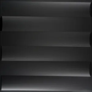 3D亚光黑色面板房屋墙砖现代设计