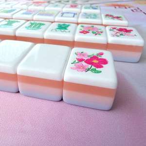 2026 New Style Luxury American-style <b>Mahjong</b> Tiles Eco-friendly Portable High Quality <b>Mahjong</b> <b>Set</b> Artwork - Product Image 2