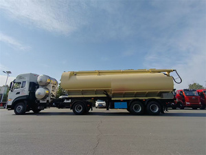 Camión de transporte de alimento a granel de 8*4 y 16 toneladas, camión de entrega y almacenamiento de alimento para animales y aves de corral, semirremolque de 25 toneladas - Product Image 3
