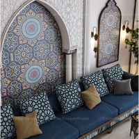 Foshan marocain Majlis canapé arabe au sol personnalisation possible ensemble de canapé arabe classique