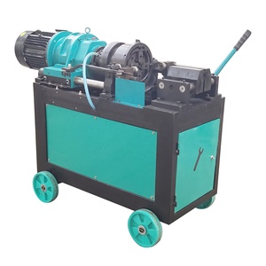 Machine à fileter les barres d'acier semi-automatique certifiée CE pour la construction, 16-32 mm, haute qualité, pour le roulage de filets de barres d'armature - Product Image 2