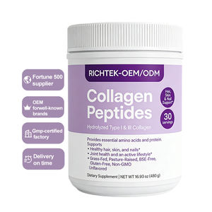 Premium Grade Typ I & III Ungeschmackte, schnell auflösende essentielle Aminosäuren unterstützen hydrolysiertes Kollagen peptid pulver - Product Image 1