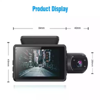 Cámara de Video para Auto OEM/ODM, Grabadora de Conducción con Pantalla IPS de 3.0 Pulgadas, Lente Dual Delantera, Wifi, Caja Negra, Doble Dashcam 4K