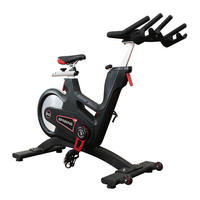 Bicicleta de Spinning Comercial para Interiores |   Bicicleta de Ejercicio Cardiovascular de Acero Resistente, Capacidad de 400 lb, Garantía de 3 Años, Equipo de Ejercicio para Gimnasio