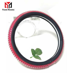 JQ535 Perles de silicone colorées <span class=keywords><strong>Couvre</strong></span> <span class=keywords><strong>volant</strong></span> 15 pouces/38 <span class=keywords><strong>CM</strong></span> <span class=keywords><strong>Couvre</strong></span> <span class=keywords><strong>volant</strong></span> universel - Product Image 2