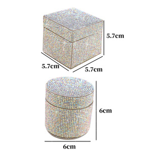 Gobelet de lavage octogonal en verre pour pinceaux à ongles, récipient de nettoyage en cristal, coupelle Dappen pour manucure acrylique et nail art - Product Image 4