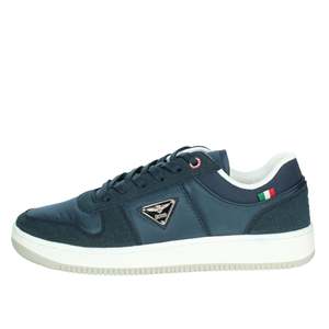 Zapatillas Deportivas para Hombre Navy MM2219, Blancas de Lona, Modernas - Product Image 1