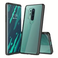 2020 nouvelle mode Transparent clair résistant aux rayures TPU PC couverture arrière coque de téléphone pour oneplus 8 Pro