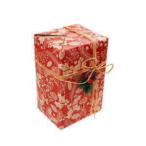 Factory Wholesale 80g <b>Birthday</b> Custom Luxury 43cm X 3m Metallic <b>Paper</b> Roll <b>Wrapping</b> <b>Paper</b> for Packaging - Product Image 1