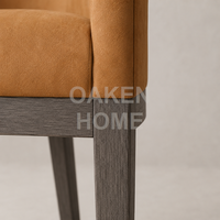 Chaises de salle à manger modernes en chêne massif OAKEN, ensembles de fauteuils pour cuisine, appartement, hôtel, mobilier de maison
