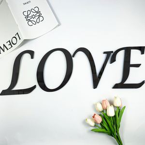 10cm/15cm/20cm English Capital Letters Diy 3D Mirror Acrylic <b>Wall</b> Decals Modern Home <b>Decor</b> <b>Wall</b> Art Mural <b>Sticker</b> - Product Image 2