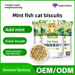 Galletas Secas para Gatos Farmer's Ranch, Snacks para Gatitos y Gatos Adultos - Fórmula Premium de <span class=keywords><strong>Pollo</strong></span> con Alto Contenido de Proteínas, Empaque Ecológico - Product Image 3