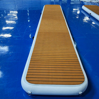 Lac Long Float Boat Dock Rampe Gonflable Floating Pontoon Platform Dock Jet Ski Floating Dock