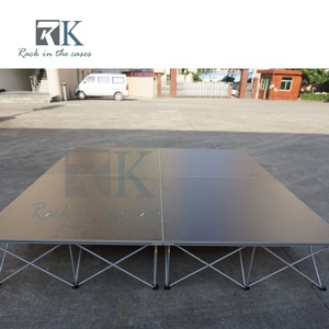 Scène en aluminium de haute qualité, scène portable en aluminium pour batterie, podium facile à monter, scène de mariage - Product Image 4