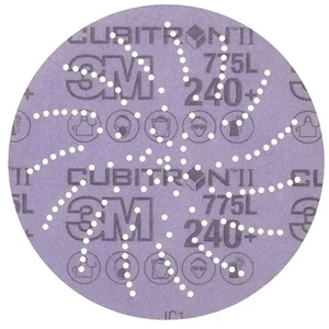 Disco Abrasivo Film <span class=keywords><strong>3M</strong></span> Xtract II 775L per Riparazione Metalli e Sverniciatura 6 Pollici 150mm 240+/320+/400+ Levigatura Pulita per Utensili Abrasivi - Product Image 1