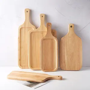 Houten Hakblokken Keuken Gebruiksvoorwerp Camping Accessoires Mini Brood Houten Snijplank