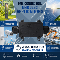 Boîte de jonction étanche Greenway IP68 en nylon M686-2A, connecteur 2 voies, 24A 450V, borne à vis, certifiée CE ETL UKCA RoHS