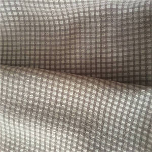 Telas de Crepé Burbuja de Chifón a Cuadros, Ligeras, de Poliéster y Seda Catiónica Ripstop - Product Image 5