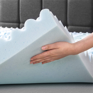 Colchón Ortopédico Hipoalergénico de Látex Natural Viscoelástico con Malla 3D, Protector de Colchón, Cubrecolchón de Espuma Viscoelástica con Gel - Product Image 2