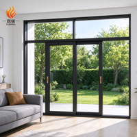 Fenêtre coulissante en PVC directement de l'usine, double vitrage trempé, taille personnalisée, ventilation pour balcon extérieur