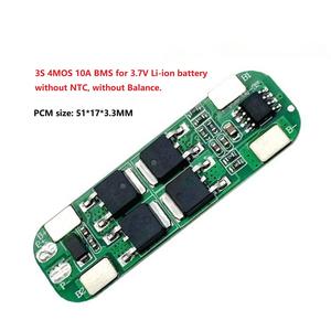 Nmc bms מערכת ניהול סוללה <span class=keywords><strong>3s</strong></span> 11.1v 10a באותו נמל 18650 l-ion סוללה עבור אור רחוב סולארי פנס - Product Image 3