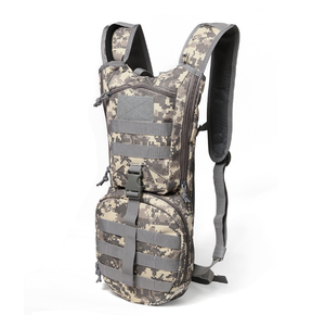 Sac d'hydratation tactique, sac à dos à eau 900D avec poche à eau de 2,5 L pour la randonnée, le vélo, la course à pied, la marche et l'escalade - Product Image 5